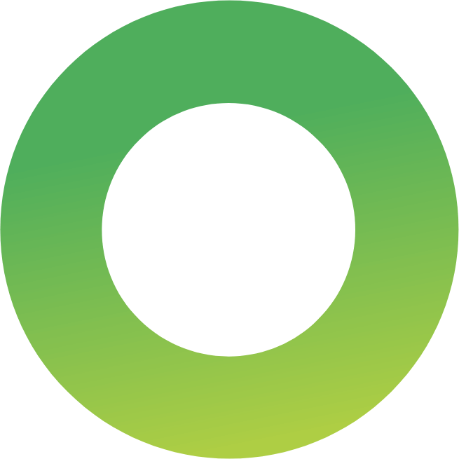 green circle background