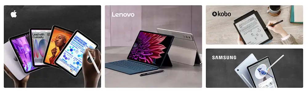 Apple, Lenovo, Kobo and Samsung devices sold through Mobileciti