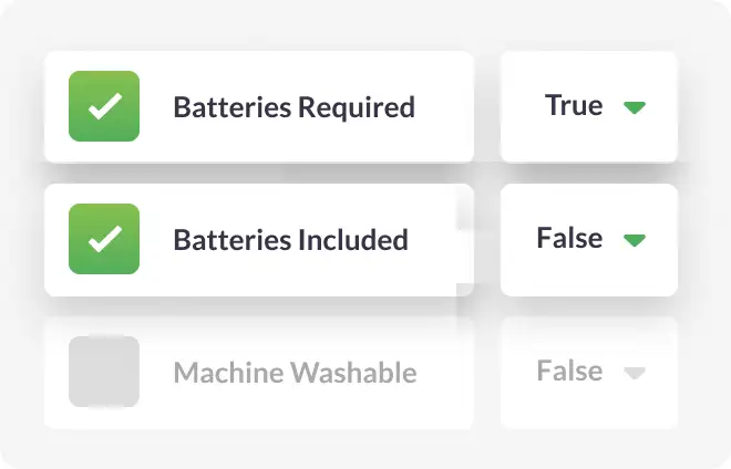 Complete Marketplace Attributes